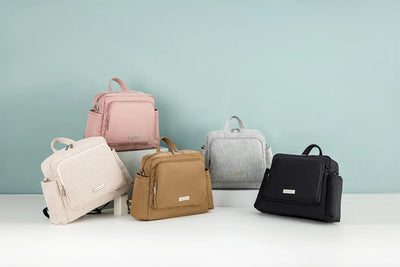 Soboba 2023 New Diaper Bags for Mother Waterproof Large Capacity Solid Polyester Diaper Backpacks Travel Bag for Newborn Baby by Smarsty