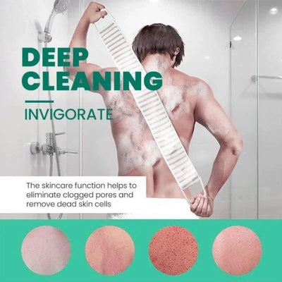 Korean Body Washcloth Back Scrubber for Deep Cleaning - Smarsty
