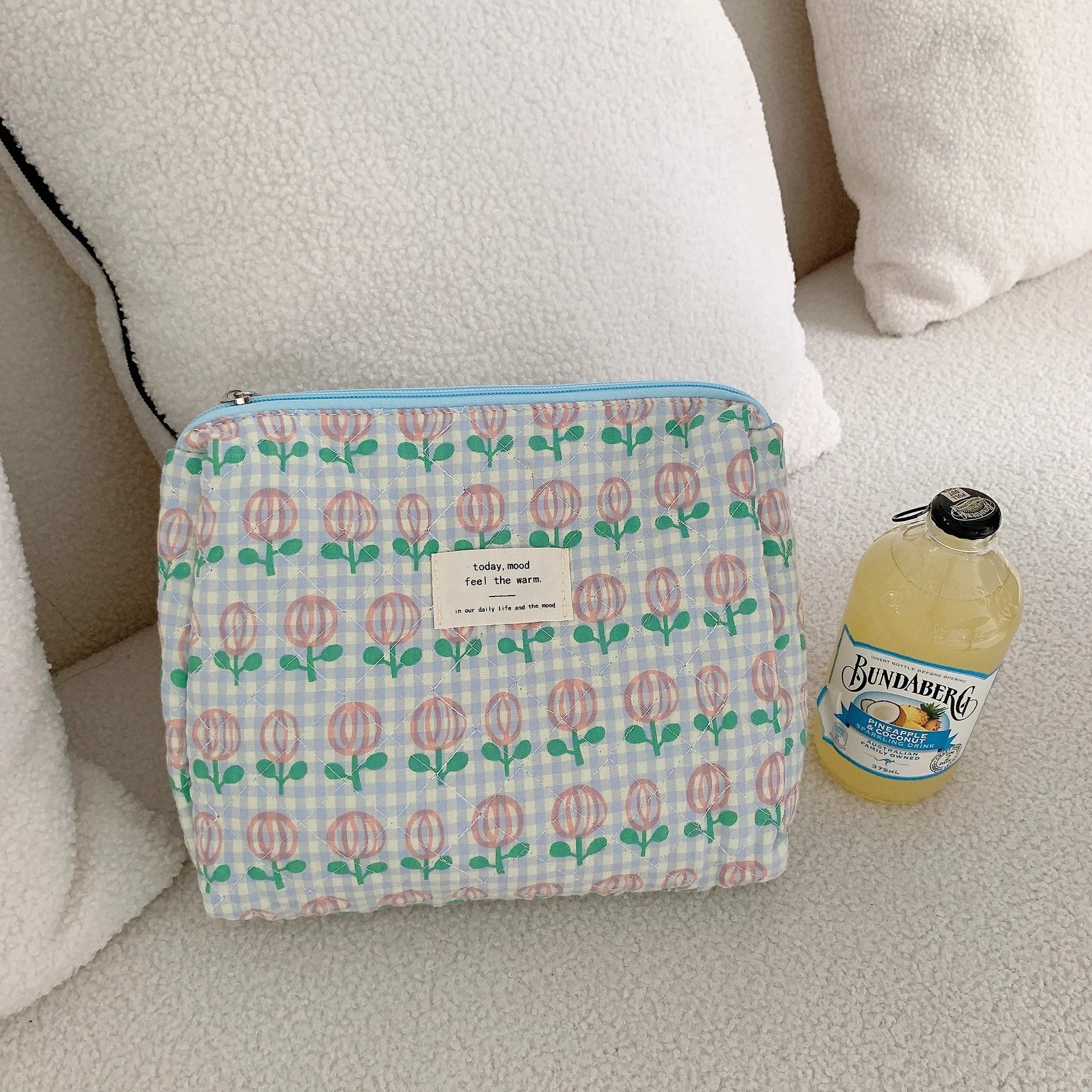 Large Capacity Women's Cosmetic Bags Cases Casual Ladies Small Storage Bag with Zipper Female Travel Clutch Bag Small Handbags - Smarsty
