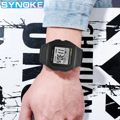 SYNOKE Luminous Waterproof Sports Watch for Boys - Smarsty