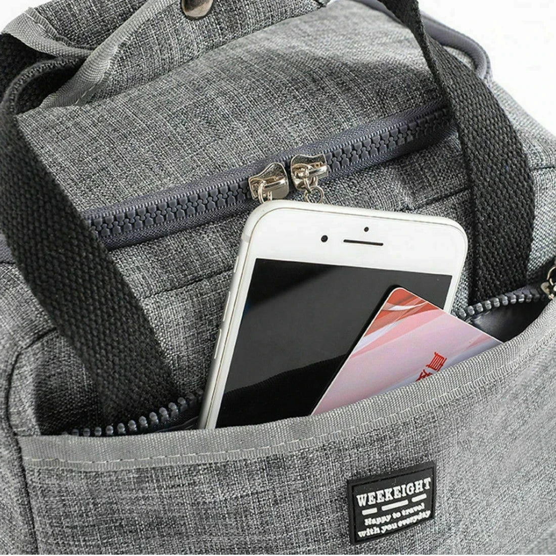 Insulated Portable Lunch Bag For Women Office Tote Compact - Smarsty