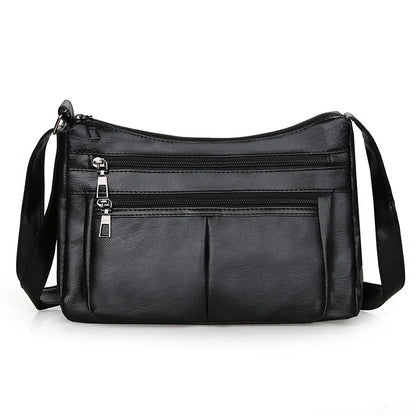 Korean Handbag Designer Leather Crossbody Bag for Women - Smarsty