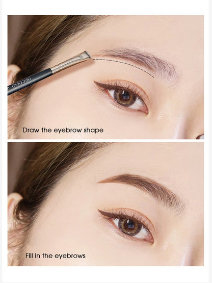 Eyeliner and Eyebrow Brush for Precise Makeup Application - Smarsty