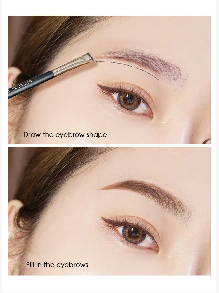 Eyeliner and Eyebrow Brush for Precise Makeup Application - Smarsty