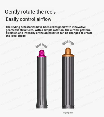 Hair Styler Nozzle for Dyson Airwrap Curler Accessory - Smarsty