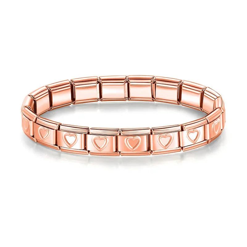 Hapiship Stainless Steel Charm Bracelet Women - Smarsty
