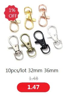 Gold Silver Plated Lobster Clasps Durable Diy Findings - Smarsty