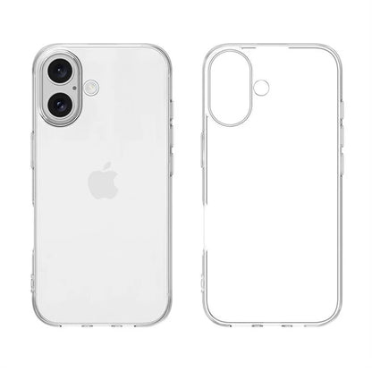 Ultra Thin Transparent Silicone Case For iPhone 16 - Smarsty