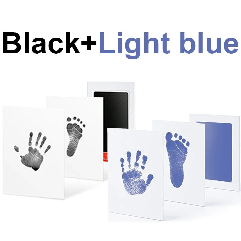 Safe Inkless Baby Handprint Kit No Touch Footprints Two Pack - Smarsty