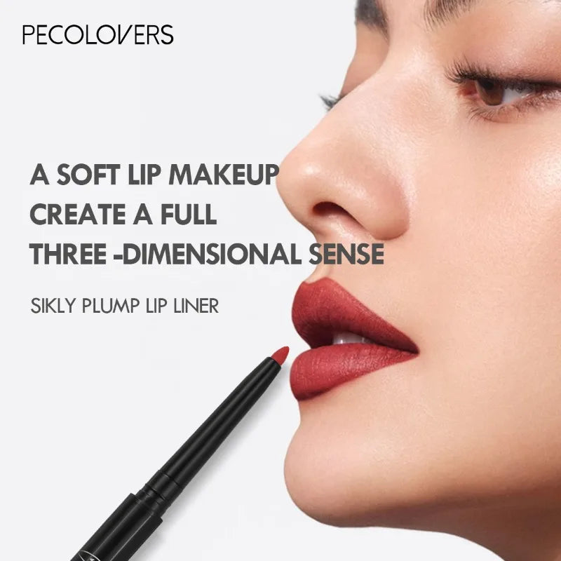 Waterproof Red Lip Liner Pencil for Long Lasting Color - Smarsty