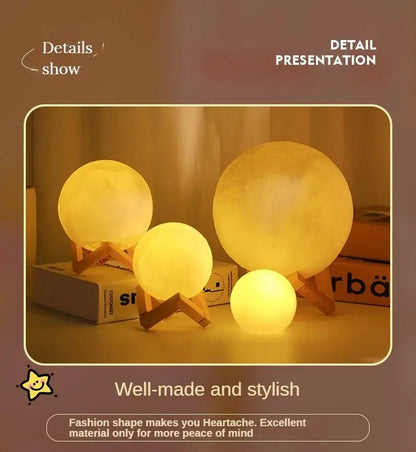 Romantic Moon Light Night Lamp for Cozy Atmosphere - Smarsty