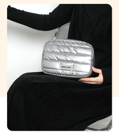 Fashion Large Capacity Makeup Bag Travel Organizer Portable Cosmetic Bag Multifunctional Storage Washbag - Smarsty