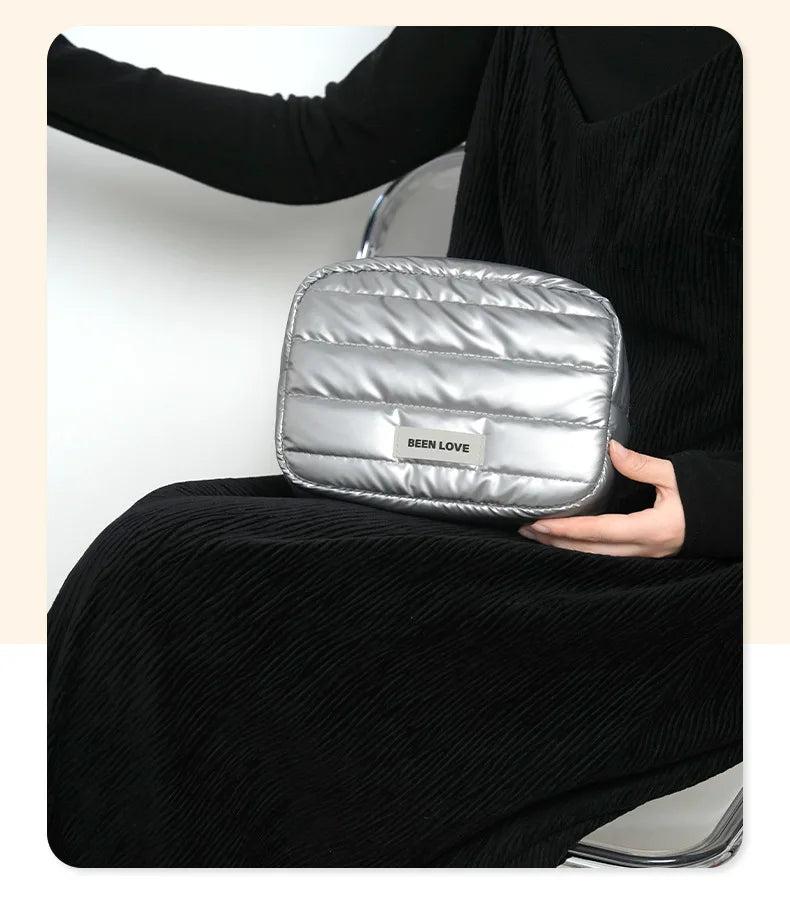 Fashion Large Capacity Makeup Bag Travel Organizer Portable Cosmetic Bag Multifunctional Storage Washbag - Smarsty