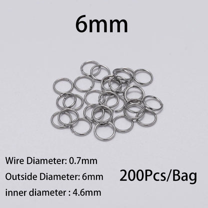 Stainless Steel Jump Rings Set For DIY Jewelry Making - Smarsty