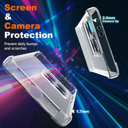 Smarsty Shockproof Transparent TPU Case For Phones Pro Plus -