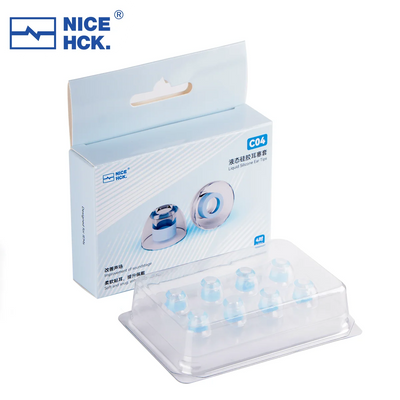 NICEHCK C04 Silicone Eartips for Enhanced Noise Isolation - Smarsty