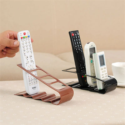 4 Section Tv Remote Control Stand Holder Home Appliance Remote Control Storage Rack Desktop Bracket For Home Living Room Office by Smarsty