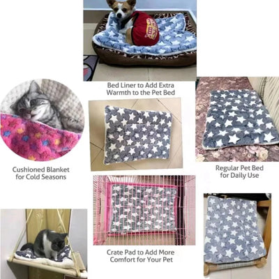 Thickened Flannel Pet Mat for Ultimate Comfort - Smarsty