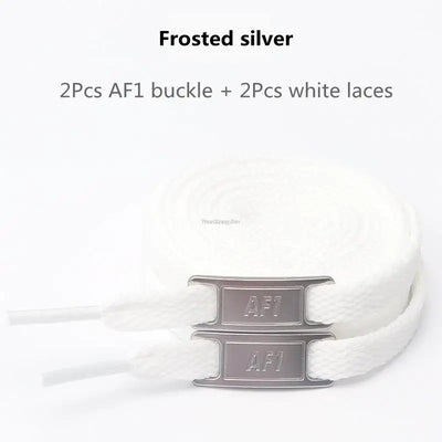 Original AF1 Shoelaces Combination White Flats laces and Shoe Decoration Suit Sneaker Shoelace Air Force one Shoes Accessories - Smarsty