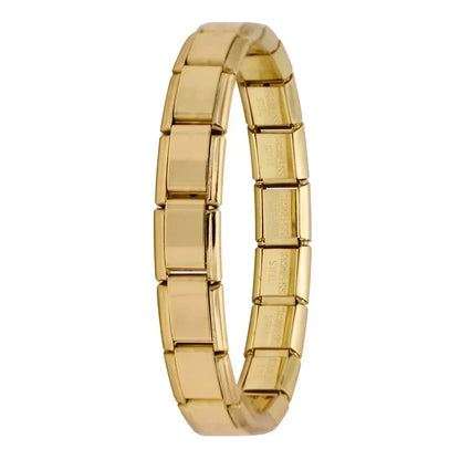 Hapiship Women's Italian Stainless Steel Charm Bracelet - Smarsty