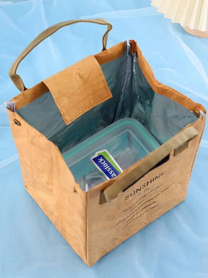 Waterproof Insulated Lunch Bag With Thick Aluminum Foil - Smarsty