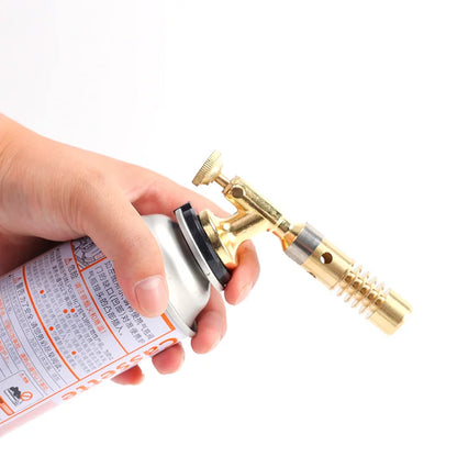 Flame Gun Torch Cooking Autolgnition Butane Gas Welding-Burner Welding Gas Burner Flame Gas Torch Blow for BBQ Camping Cookin