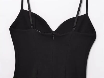 Dresses Summer Women's 2025 New Chic Slim Tube Top Elegant Mini Camisole Women's Dress Street Fashion Youth Holiday Dress - Smarsty