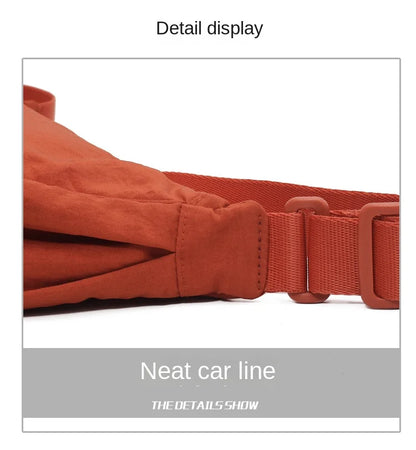 Casual Nylon Crossbody Bag for Women Large Capacity - Smarsty