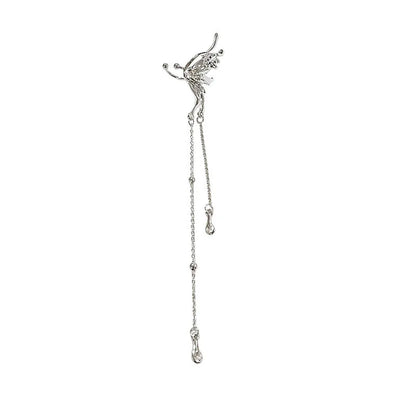 Y2K Fairy Butterfly Ear Clips with Trendy Tassels for Women - Smarsty