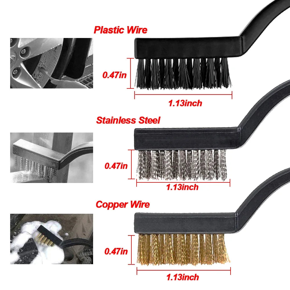 Car Detailing Brush Set for Ventilation and Air Outlets - Smarsty