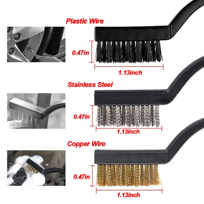 Car Detailing Brush Set for Ventilation and Air Outlets - Smarsty