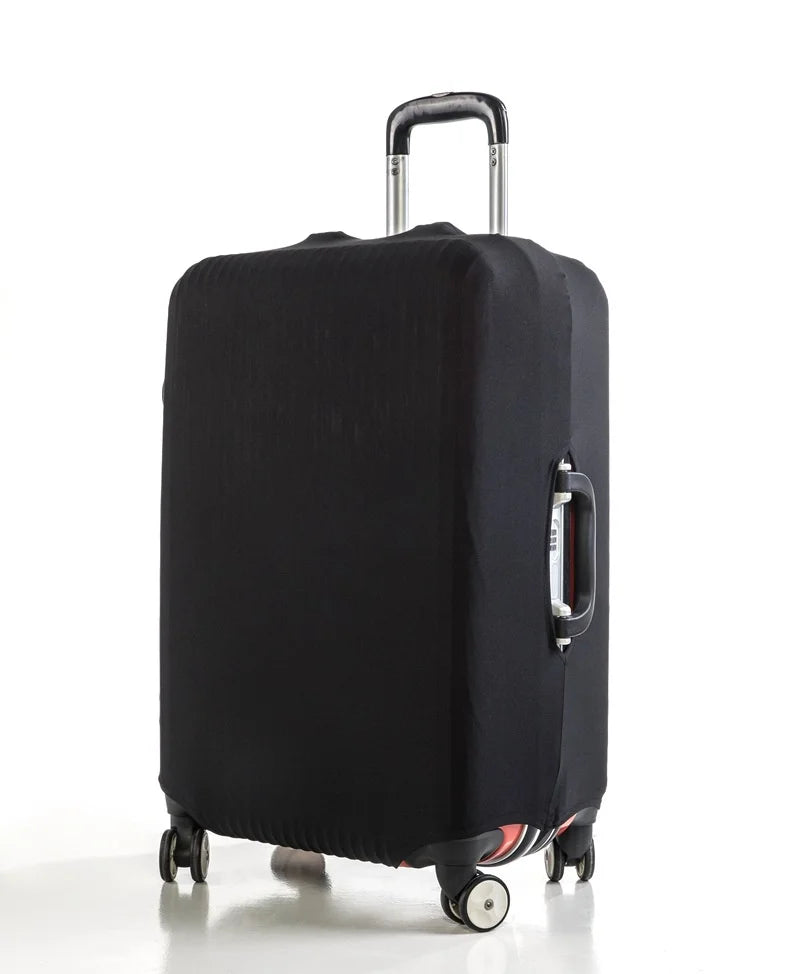 Fashion travel suitcase protective cover Luggage Protective Cover Solid Color Suitable for 18-28 Inch Suitcases - Smarsty