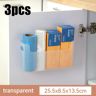 Non Perforated Cling Film Rack for Kitchen Organization - Smarsty