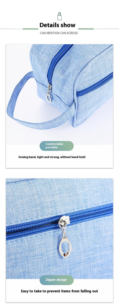 Oxford Cloth Waterproof Travel Wash Bag Portable Makeup - Smarsty