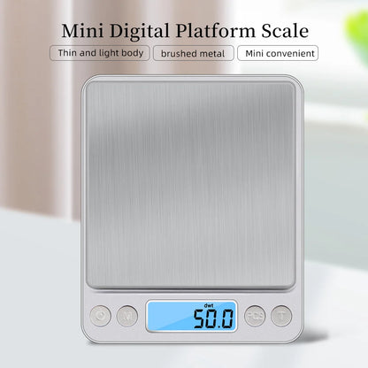Mini Digital Kitchen Scale with LED Display and Precision Accuracy - Smarsty