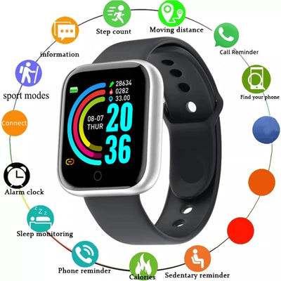 Smartwatch for Fitness Tracking and Notifications - Smarsty