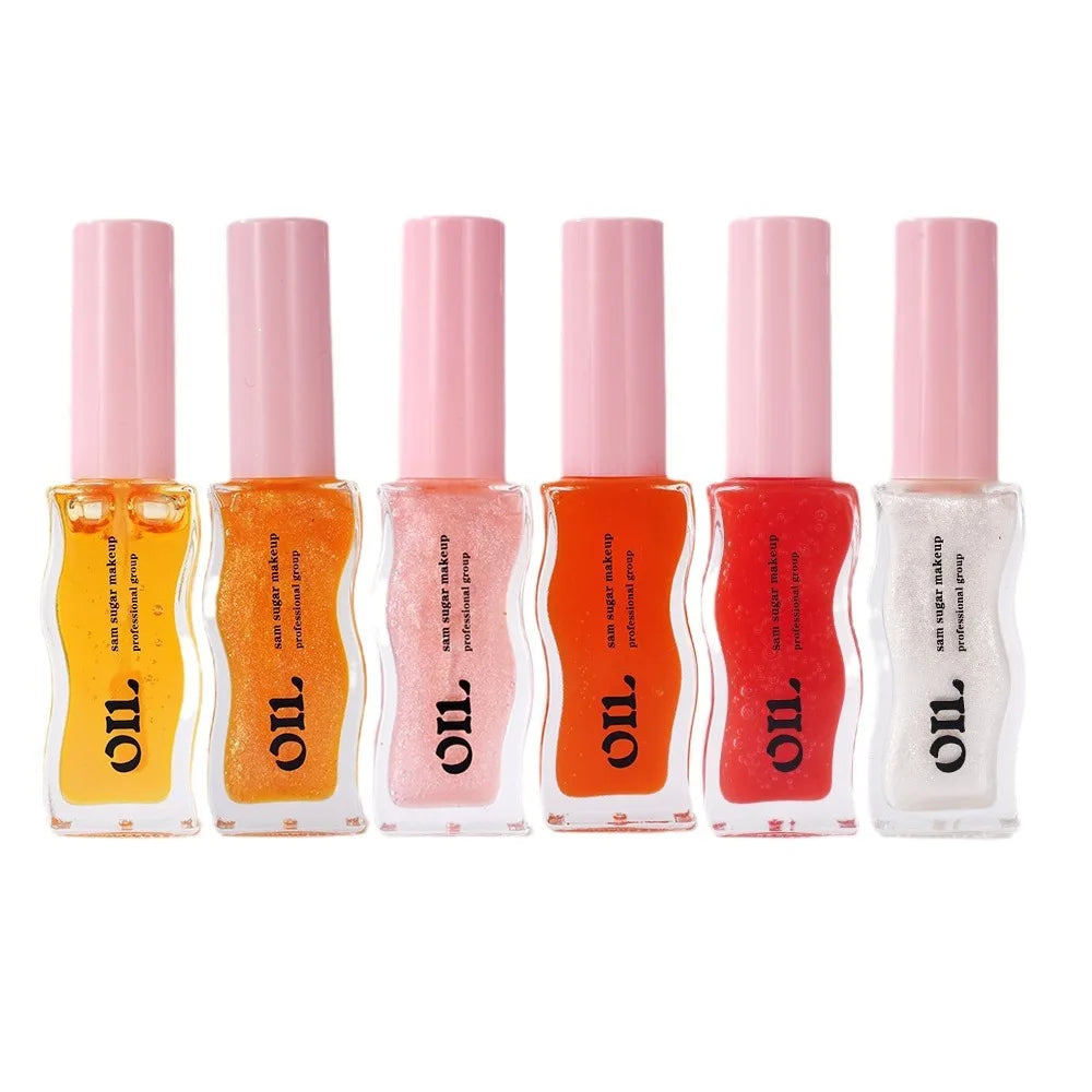 Strawberry Tinted Lip Oil for Hydration and Plumpness - Smarsty