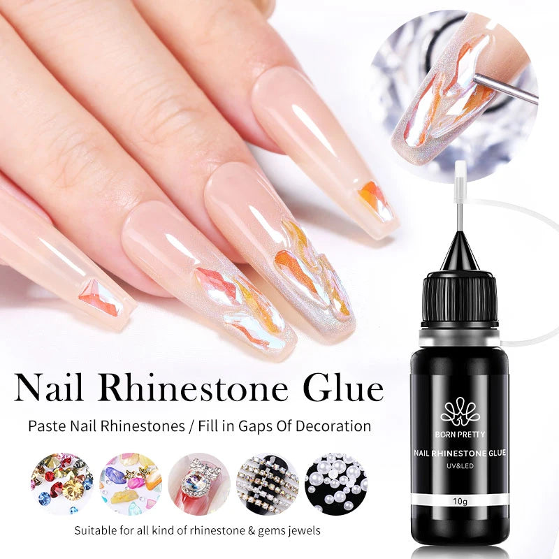 Born Pretty Nail Rhinestone Glue for 3D Nail Art - Smarsty