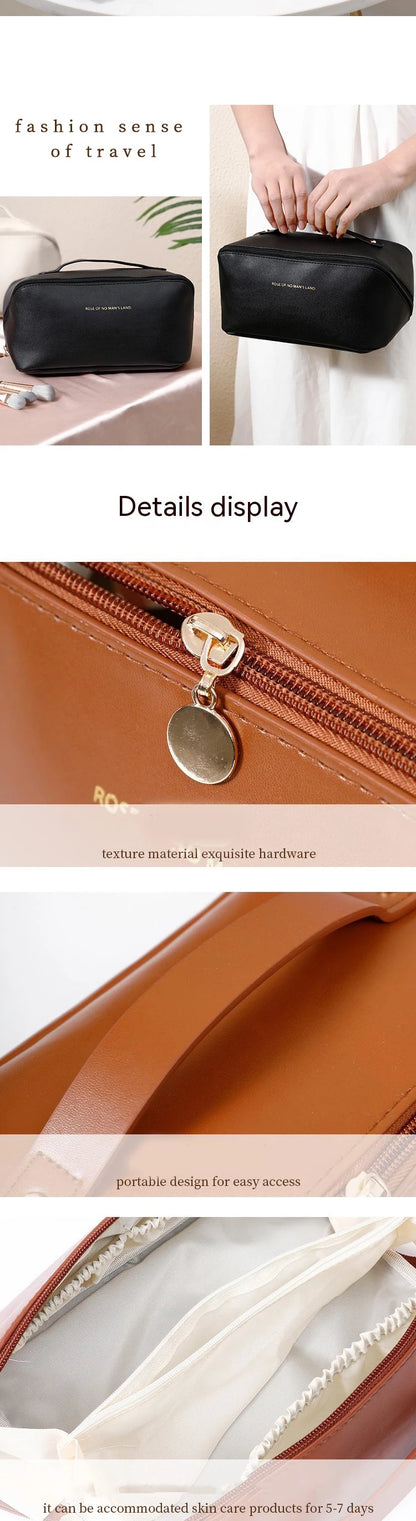 Large Capacity Travel Cosmetic Case With Portable Design - Smarsty