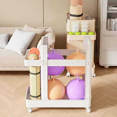 Gym Equipment Holder with Wheels Sports Equipment Storage Rack Yoga Mat Storage Basket Fitness Equipment Sports Tools Organizer by Smarsty