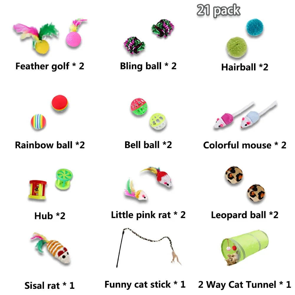 Kitten Toys Variety Pack for Fun and Play - Smarsty