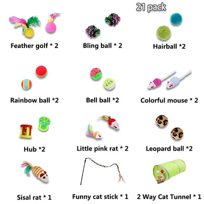 Kitten Toys Variety Pack for Fun and Play - Smarsty