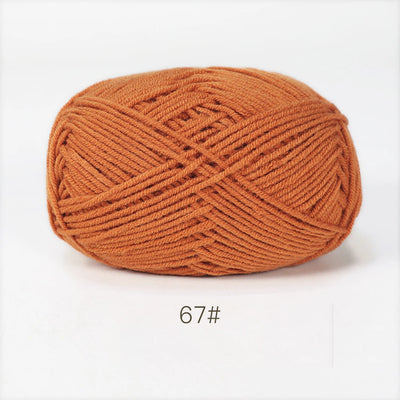 Soft Milk Cotton Yarn for Hand Knitting Projects - Smarsty