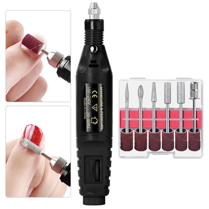 Electric Nail Sander Set for Professional Manicure - Smarsty