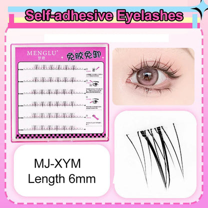 Self Adhesive Cluster Lashes for Effortless Application - Smarsty