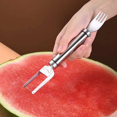 Stainless Steel Windmill Watermelon Cutter Artifact Salad Fruit Slicer Cutter Tool Watermelon Digger Kitchen Accessories Gadgets by Smarsty