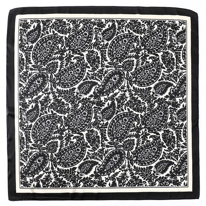 Silk Square Scarf for Women Summer Head Wrap - Smarsty