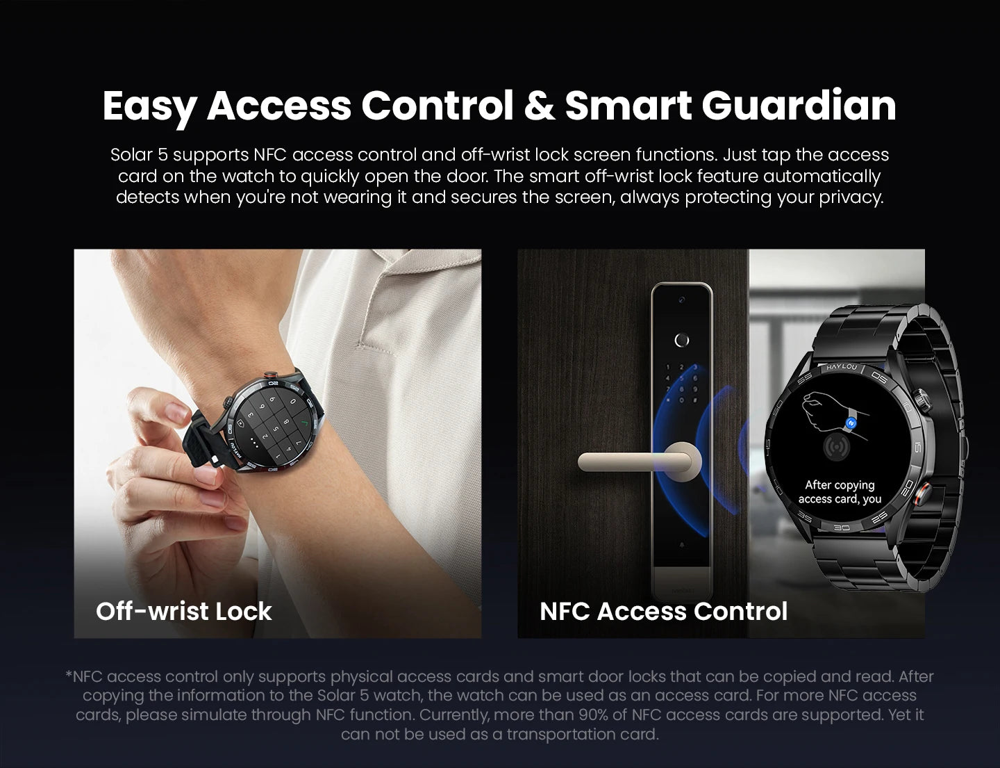 Haylou Solar 5 Smartwatch with Voice Calling and AMOLED Display - Smarsty