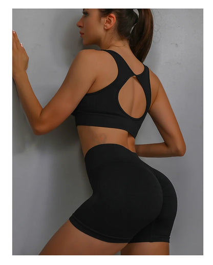 Yoga Shorts Women High Waist Workout Shorts Fitness Yoga Tights Lift Butt Fitness Ladies Yoga Gym Running Short Pants Sportswear - Smarsty