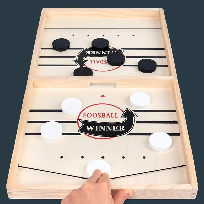 Foosball Winner Games Table Hockey Game Catapult Chess Parent-child Interactive Toy Fast Sling Puck Board Game Toys For Children by Smarsty